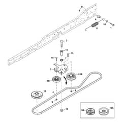 John Deere X584 - PC12717 - Belt Drive ( - 130000) - ST904302