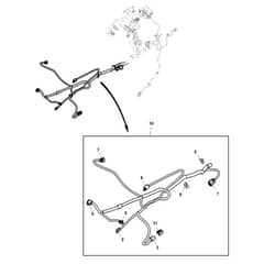 John Deere X730 - PC11844 - Chassis Wiring (2/2) ( - 030000) - ST763247