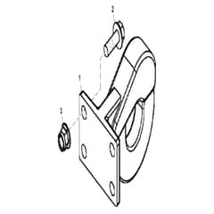 John Deere X730 - PC11844 - Hook - ST906467