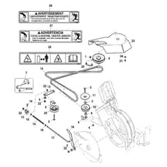 John Deere X730 - PC11844 - Jack Sheave (070001 - ) - ST939788