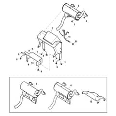 John Deere X734 - PC11845 - Muffler - ST740709