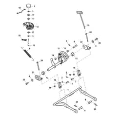 John Deere X734 - PC11845 - Mower Depth (020001 - ) - ST868182