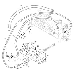 John Deere X734 - PC11845 - Hydraulic Pump - ST905059