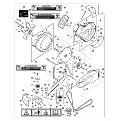 John Deere X734 - PC11845 - Powerflow (070001 - ) - ST971477
