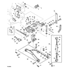 John Deere X738 - PC11846 - Three Point - ST539483