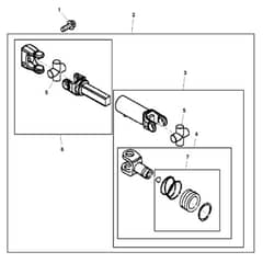 John Deere X738 - PC11846 - Universal Drive - ST747225