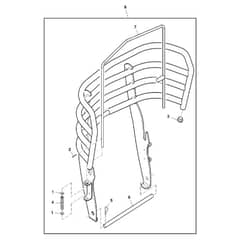John Deere X738 - PC11846 - Brush Guard - ST750679