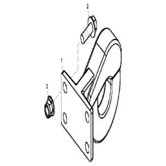 John Deere X738 - PC11846 - Hook - ST906467