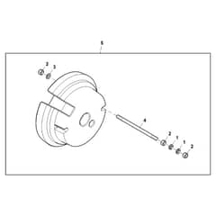 John Deere X738 - PC11846 - Wheel Weights - ST927595