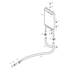 John Deere X739 - PC11847 - Cooling System - ST740781