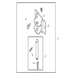 John Deere X739 - PC11847 - Front Hitch - ST753423