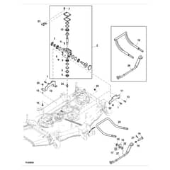 John Deere X739 - PC11847 - Gear Case - ST848135