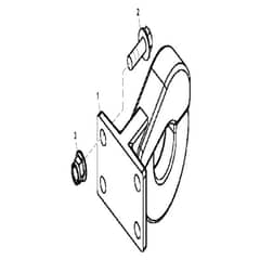 John Deere X739 - PC11847 - Hook - ST906467