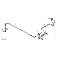 John Deere X748 - PC9511 - Differential Lock - ST538954