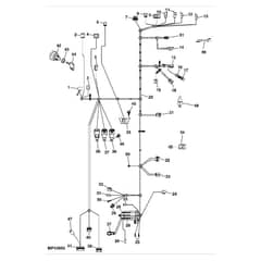 John Deere X748 - PC9511 - Main Wiring - ST539782