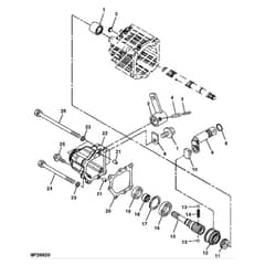 John Deere X748 - PC9511 - Front Drive - ST539808