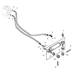 John Deere X748 - PC9511 - Power Steering - ST539840