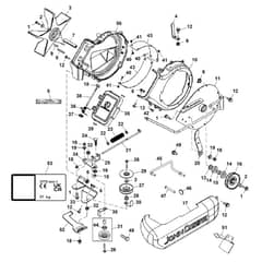 John Deere X748 - PC9511 - Blower Housing - ST755283
