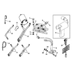 John Deere X749 - PC9703 - Wiring Harness - ST551765