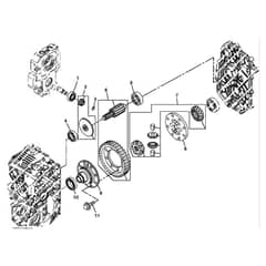 John Deere X749 - PC9703 - Differential - ST551925