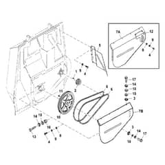 John Deere X750 - PC11848 - Belt - ST551489