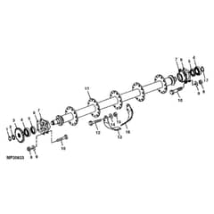 John Deere X750 - PC11848 - Rotor - ST603887