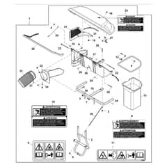 John Deere X750 - PC11848 - Material Collection - ST713507