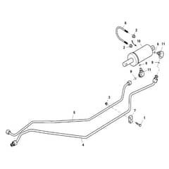 John Deere X750 - PC11848 - Lift Cylinder - ST740795