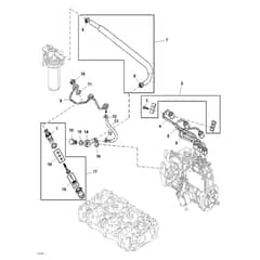 John Deere X750 - PC11848 - Fuel Injection - ST743559