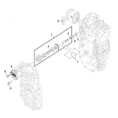John Deere X750 - PC11848 - Pto Brake - ST746921