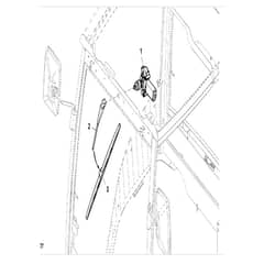 John Deere X750 - PC11848 - Windshield Wiper - ST790575