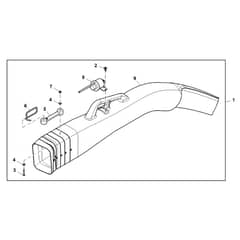 John Deere X750 - PC11848 - Powerflow Chute - ST846584