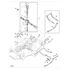 John Deere X750 - PC11848 - Gear Case - ST848135