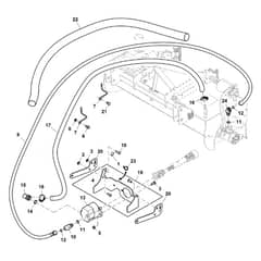 John Deere X750 - PC11848 - Hydraulic Pump - ST905059