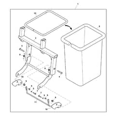 John Deere X750 - PC11848 - Material Collection - ST907691