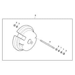 John Deere X750 - PC11848 - Wheel Weights - ST927595