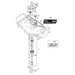 John Deere X750 - PC11848 - Belt Drive (070001 - ) - ST948308