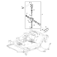 John Deere X750 - PC11848 - Gear Case (070001 - ) - ST948315