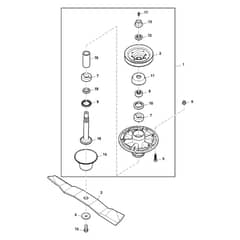 John Deere X750 - PC11848 - Spindle Housings (040001 - ) - ST955356