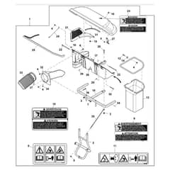 John Deere X754 - PC11849 - Material Collection - ST713507