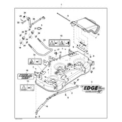 John Deere X754 - PC11849 - Mower Deck - ST851029