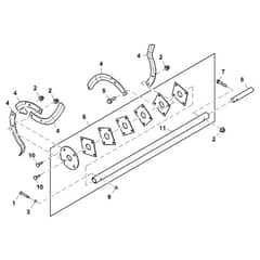 John Deere X754 - PC11849 - Tine Shaft - ST905056