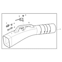 John Deere X754 - PC11849 - Chute Kit - ST926984