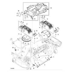 John Deere X754 - PC11849 - Mower Deck (070001 - ) - ST955704