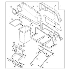 John Deere X754 - PC11849 - Material Collection - ST964574