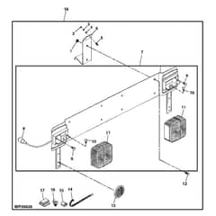 John Deere X758 - PC11850 - Lighting System - ST551479