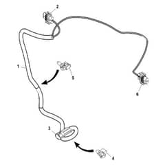 John Deere X758 - PC11850 - Headlight Wiring - ST746983