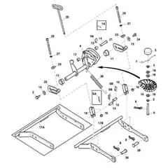 John Deere X758 - PC11850 - Mower Depth ( - 042350) - ST747473