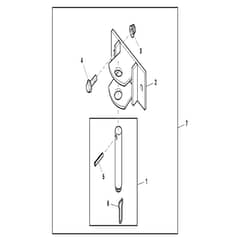 John Deere X758 - PC11850 - Front Hitch - ST753423