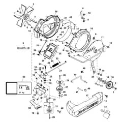 John Deere X758 - PC11850 - Blower Housing - ST755283